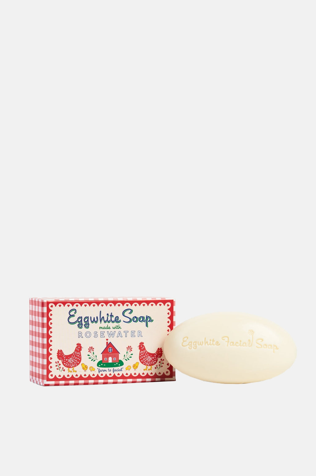 Kalastyle Soap Co. Eggwhite & Rosewater Facial Soap.