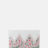 Katie Housley Botanical Party Hat Crown Card Pink Cosmos.