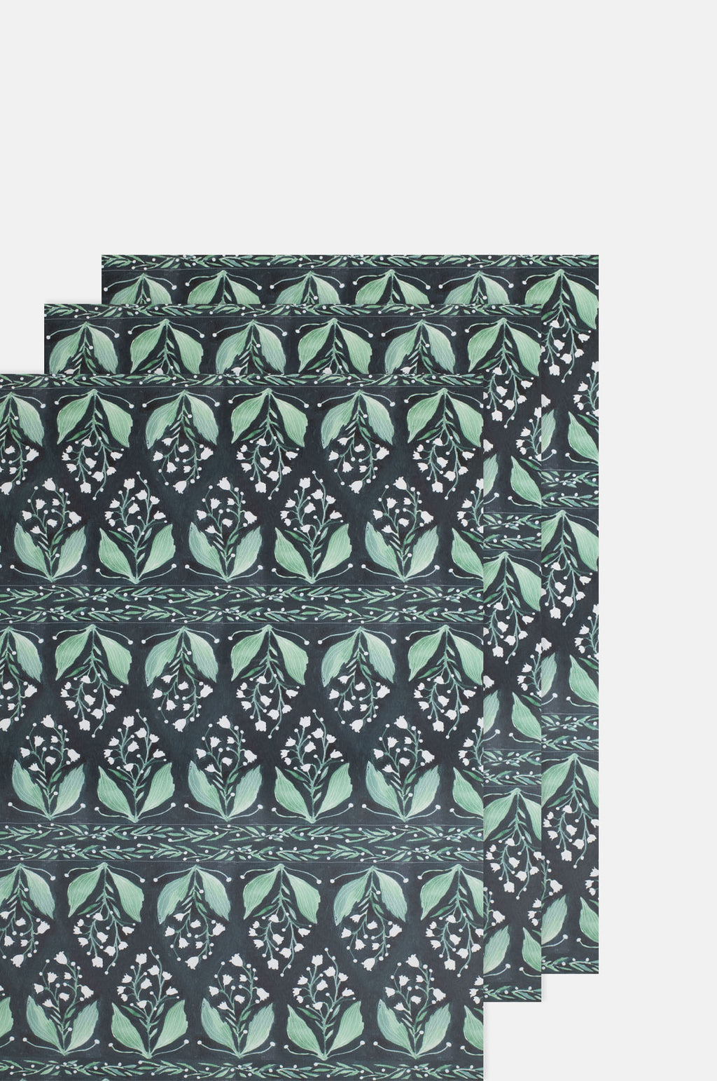 Katie Housley Lily of the Valley Botanical Wrap.