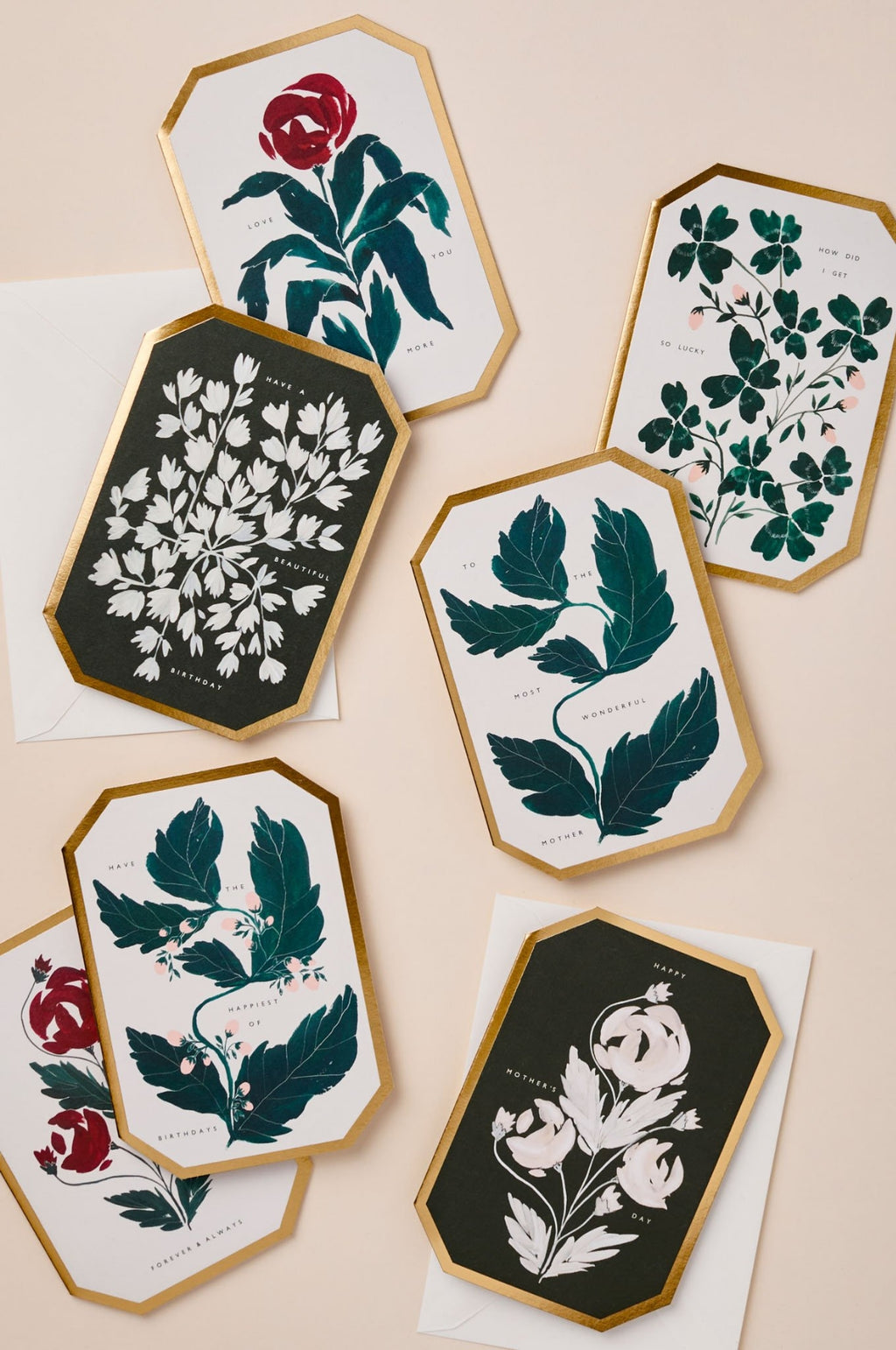 Love You More Die Cut Card