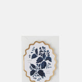 Katie Housley Thank You Very Much Botanical Scallop Die Cut Card.