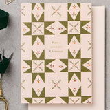 Have A Wonderful Christmas Quilt Green Card
