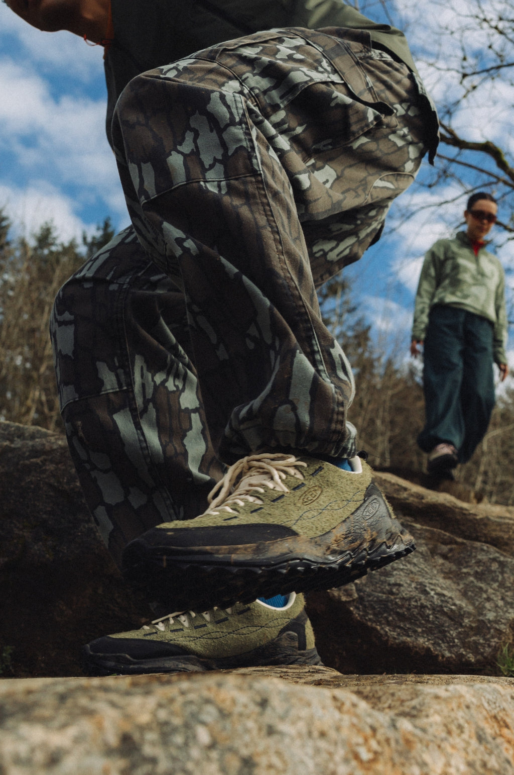 Jasper Zionic Sneaker Olive/Birch