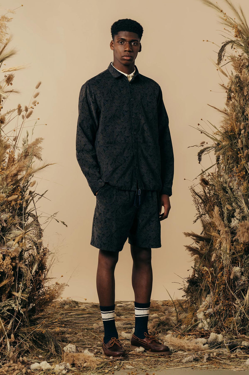 Mhor Short Ink Paisley