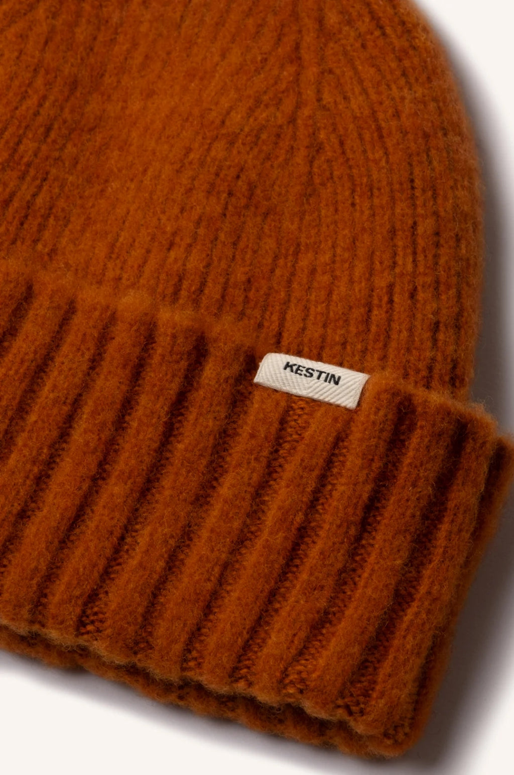 Balloch Brushed Beanie Rust