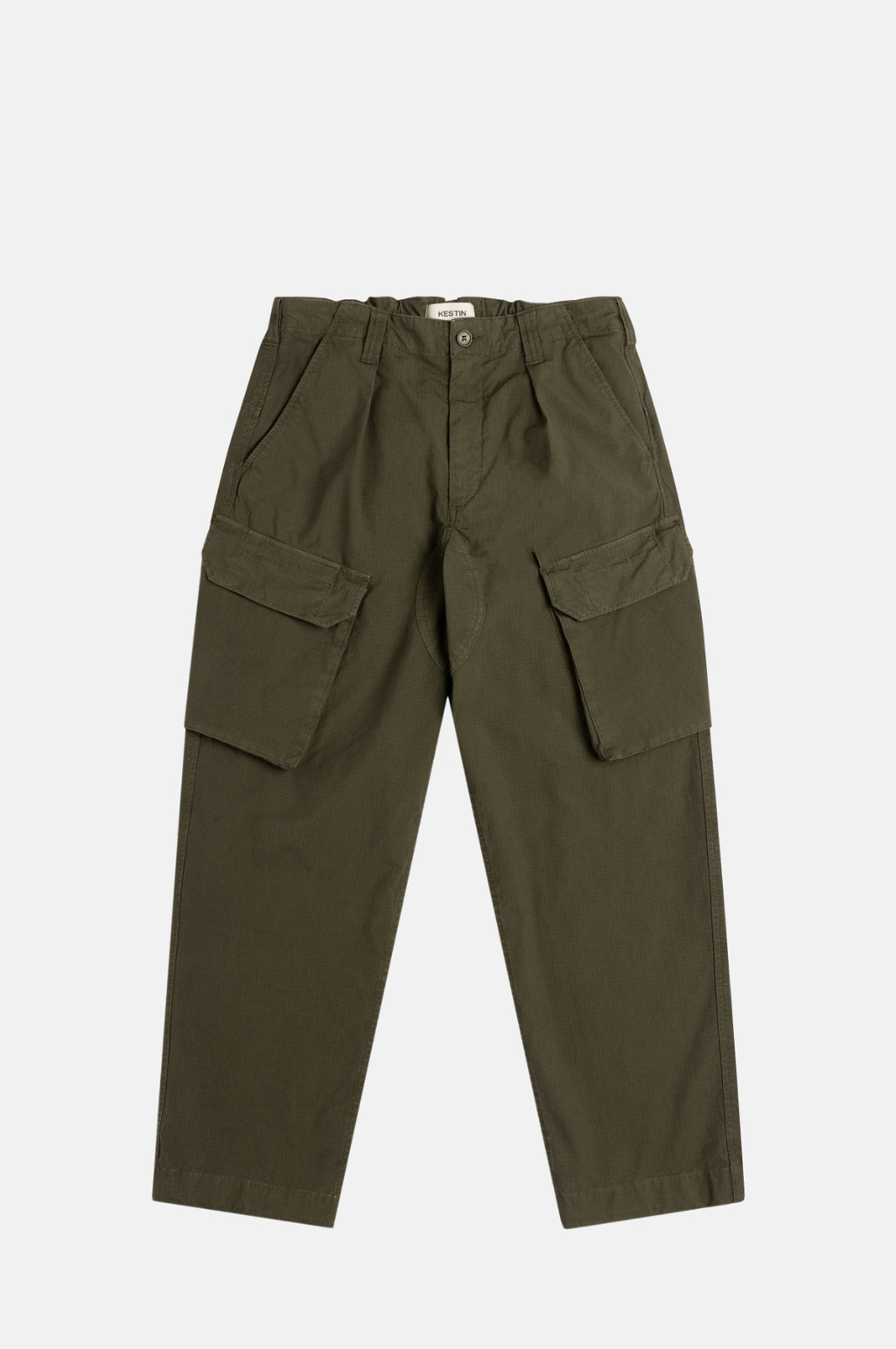 Kestin Luss Pant Dark Olive Ripstop.