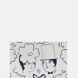 Kitty Kenda Happy Couple Greeting Card.
