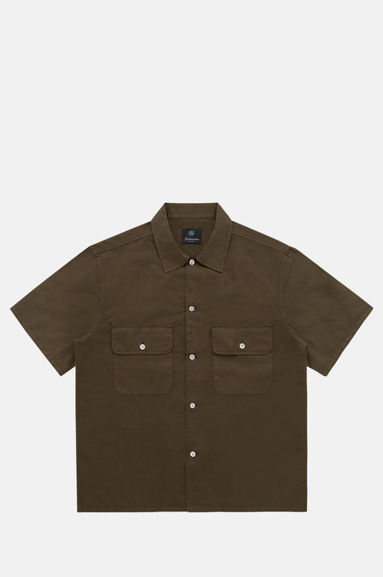 Mar Cotton & Linen Shirt Mocha