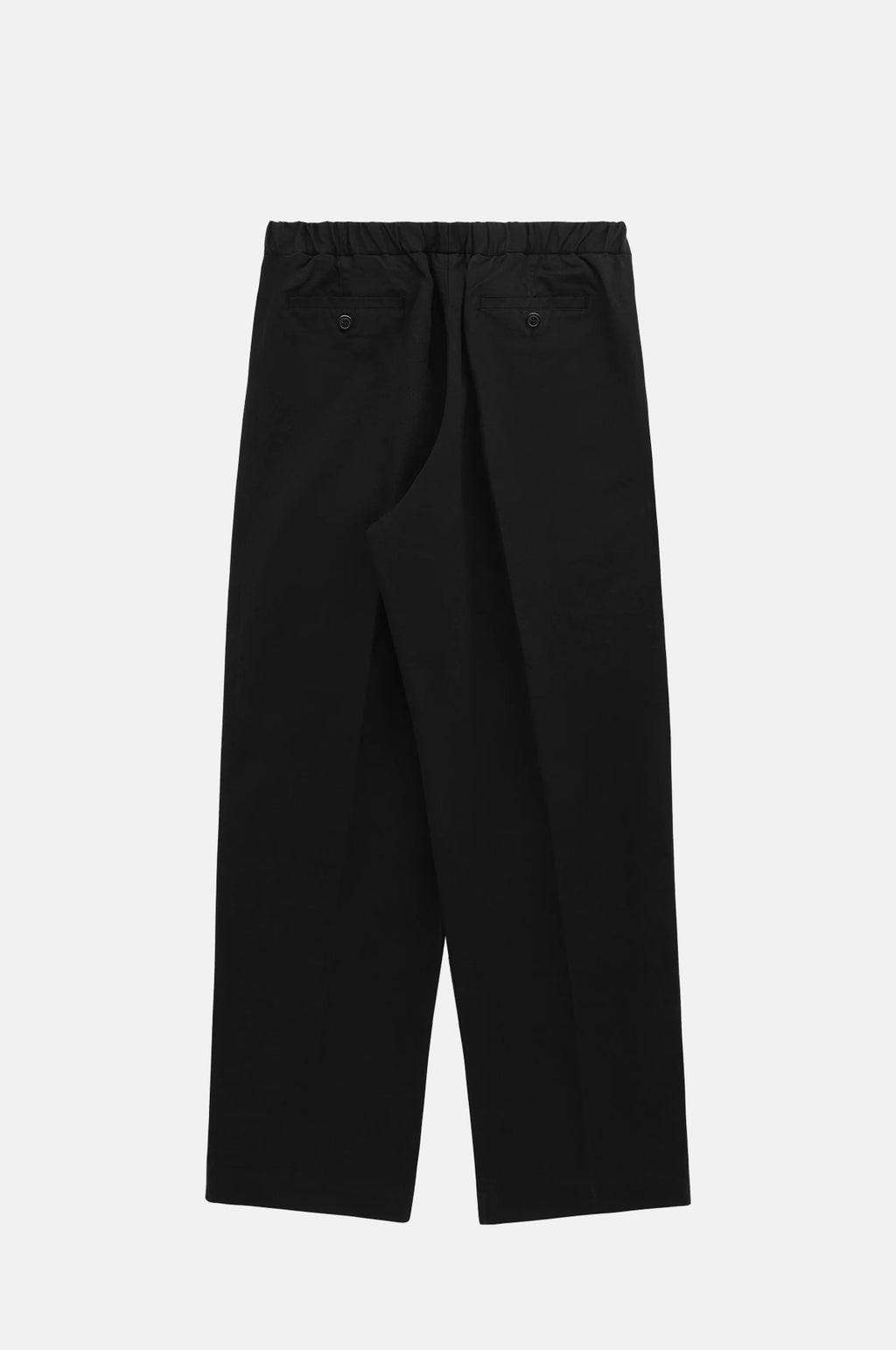 Park Twill Cotton & Linen Pant Black