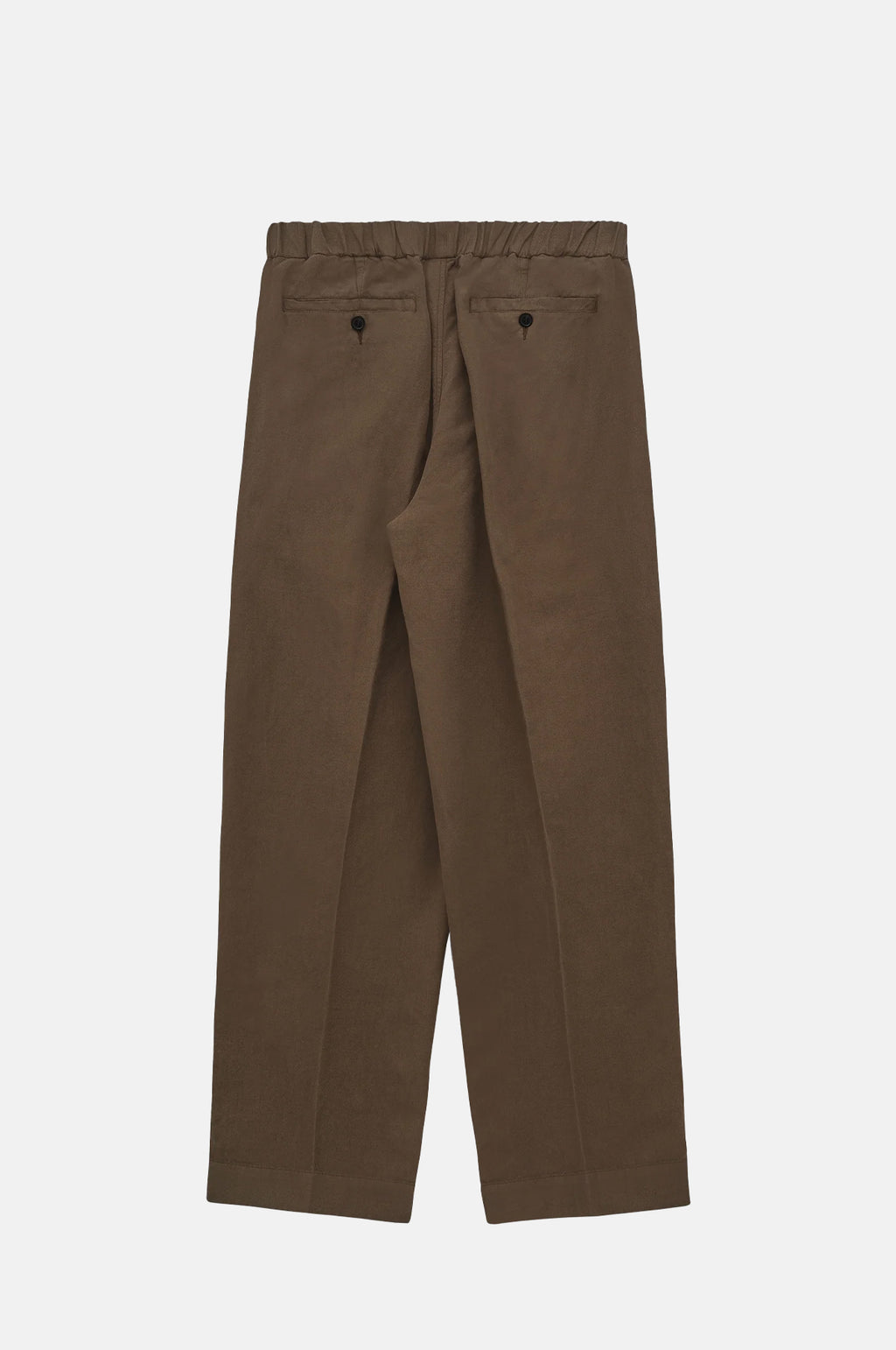 Park Twill Cotton & Linen Pant Mocha