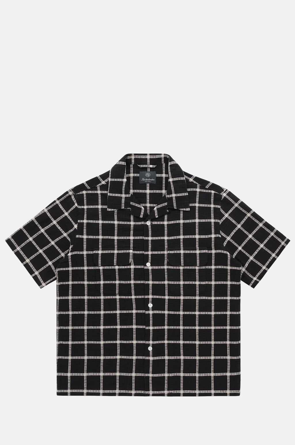 Knickerbocker Penny Loom Cotton Shirt S/S Black.
