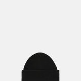 Knickerbocker Watch Cap Cotton Black.