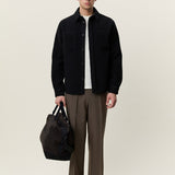 Boucle Overshirt Black