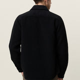 Boucle Overshirt Black