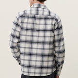 Check Overshirt Black