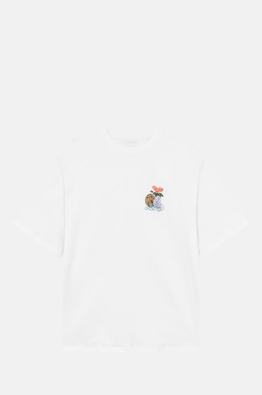 Cole Table T-Shirt White