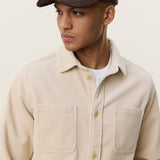 Corduroy Overshirt Ivory