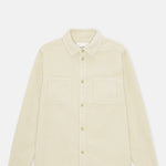 Les Deux Corduroy Overshirt Ivory.
