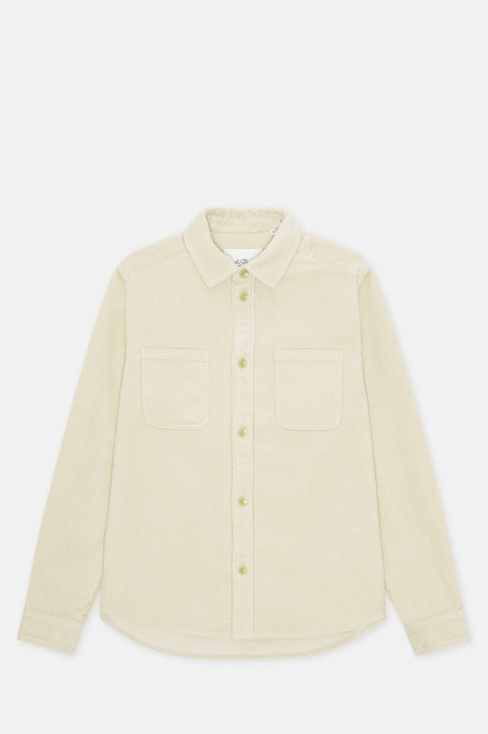 Corduroy Overshirt Ivory