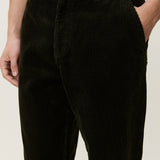 Corduroy Tapered Pants Rosin Green