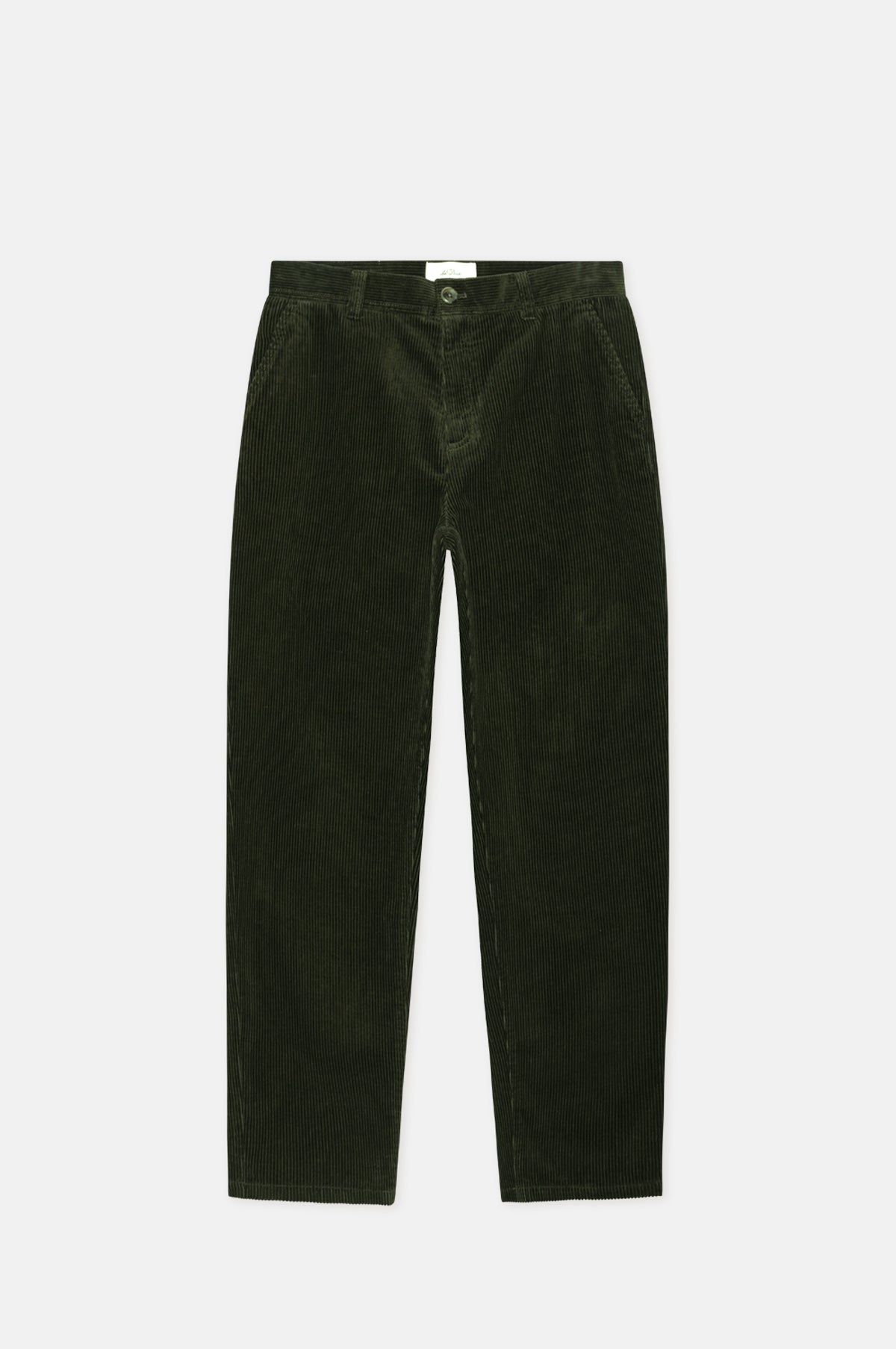 Les Deux Corduroy Tapered Pants Rosin Green.