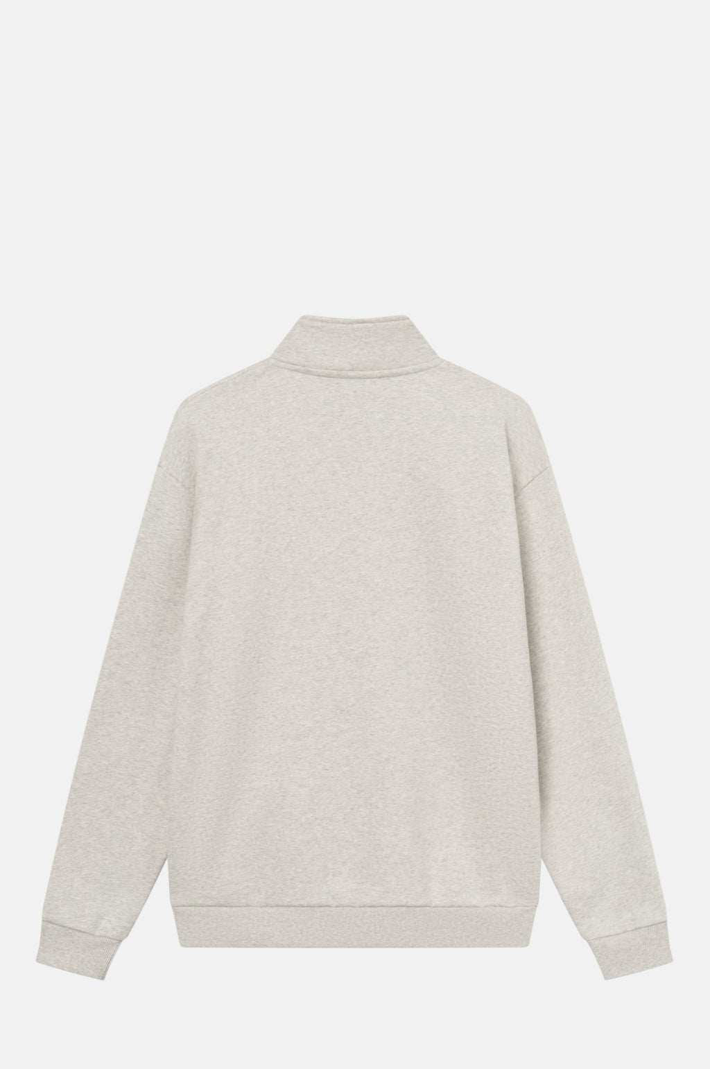 Crew Half-Zip Sweatshirt Snow Melange