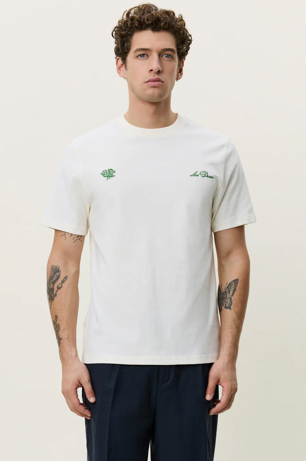 Deux T-Shirt Light Ivory