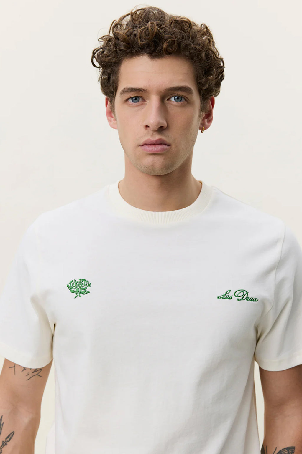 Deux T-Shirt Light Ivory