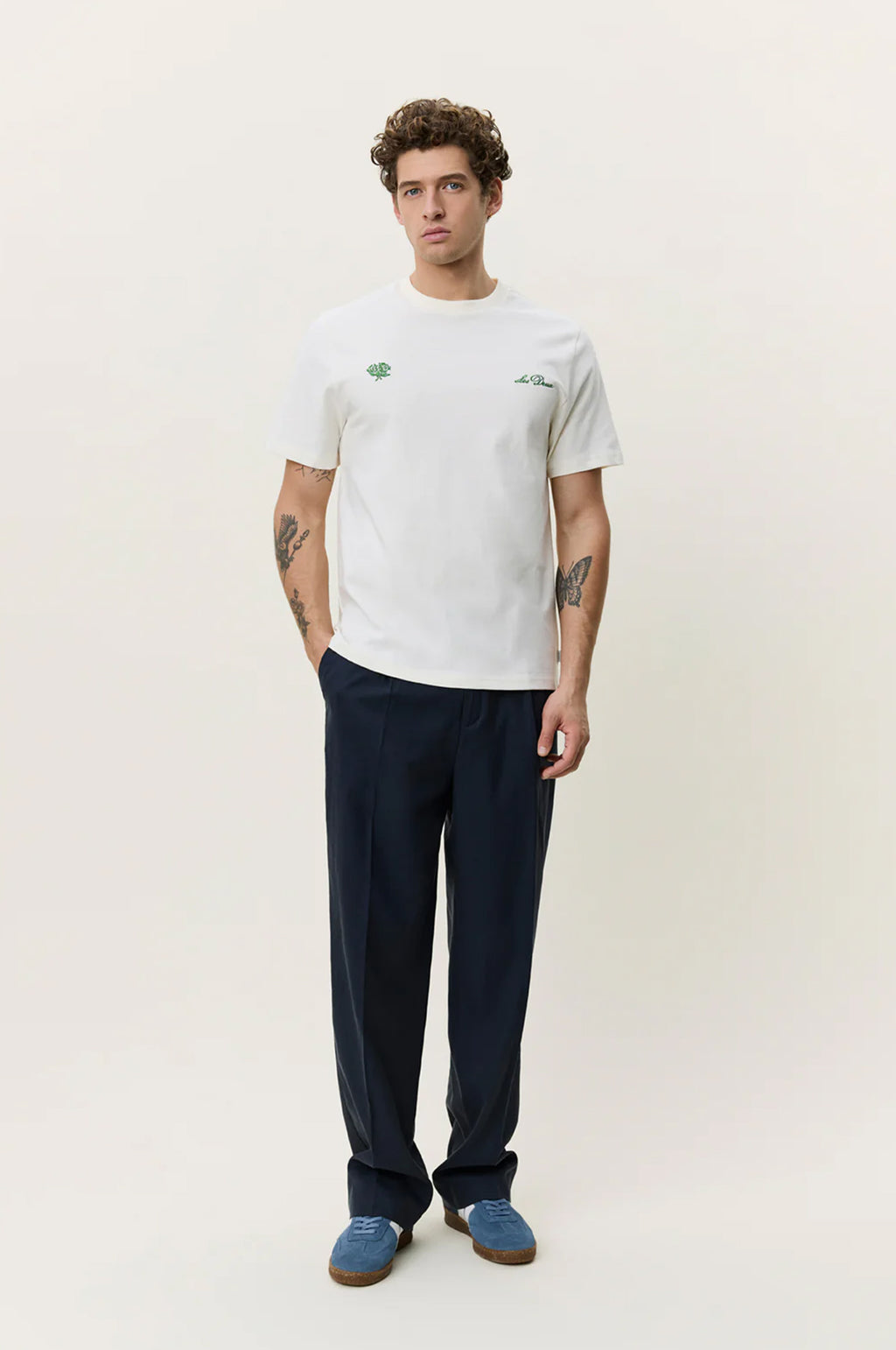 Deux T-Shirt Light Ivory