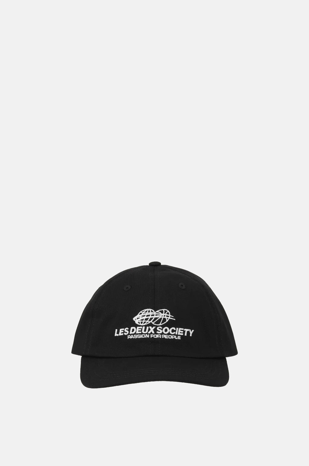 Les Deux Exhibition Dad Cap Black.