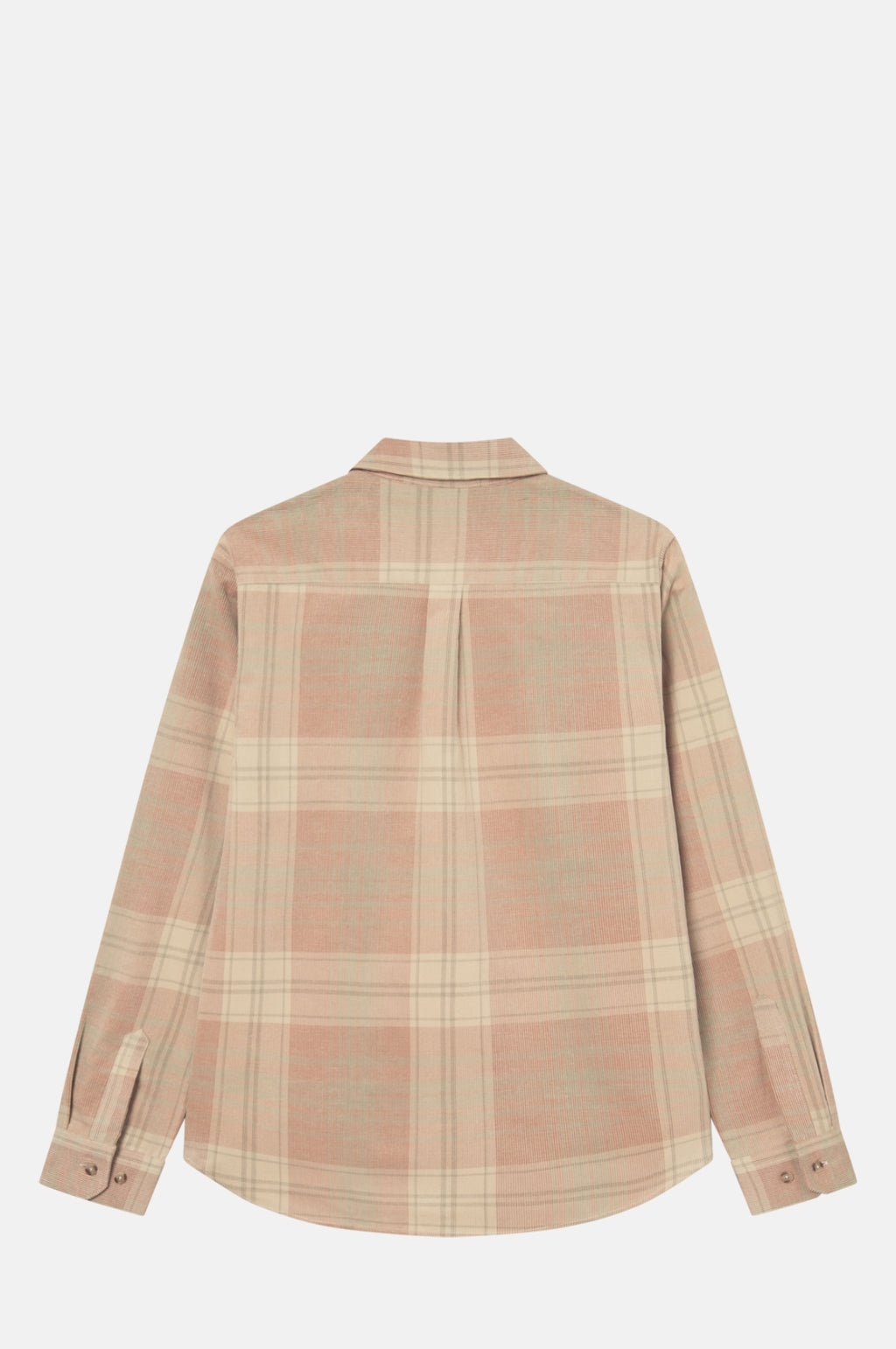 Kash Check Corduroy Shirt Dark Sand