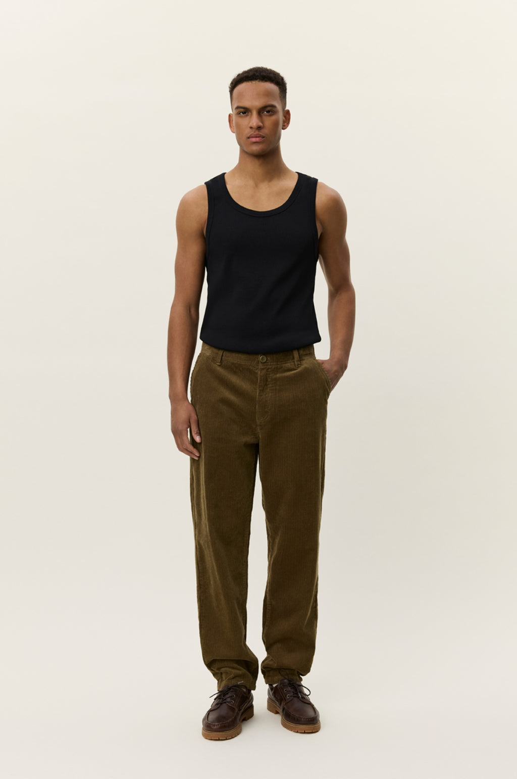 Kody Corduroy Pants Military Olive L32