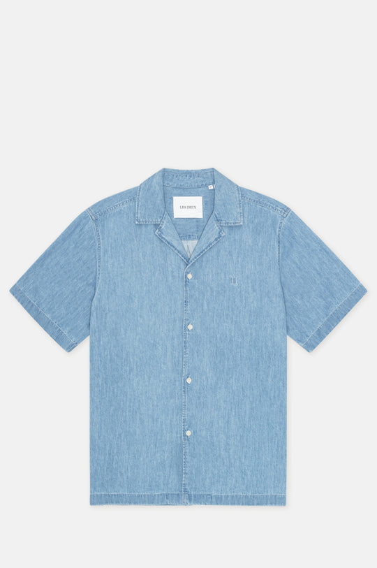 Lesley Denim SS Shirt Light Indigo Wash