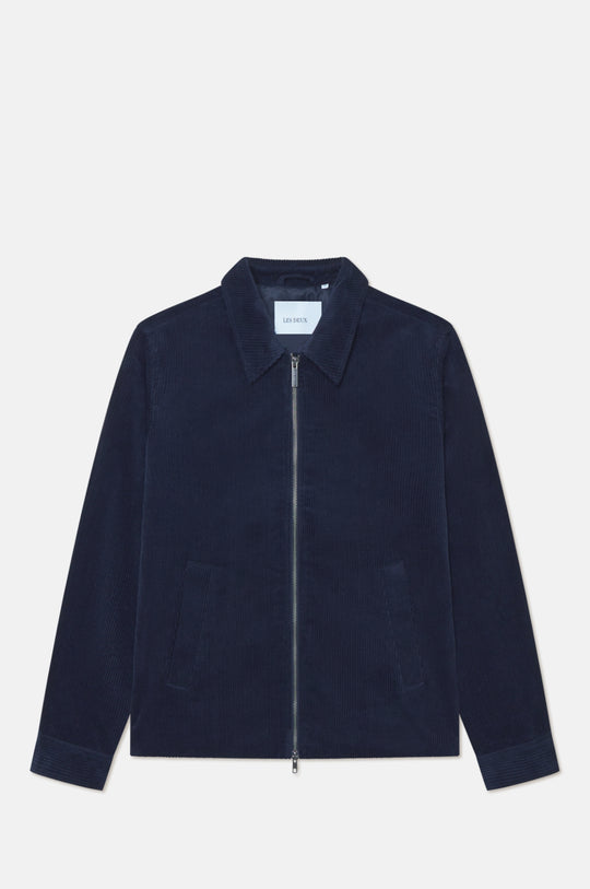 Marchall Corduroy Coach Jacket Dark Navy