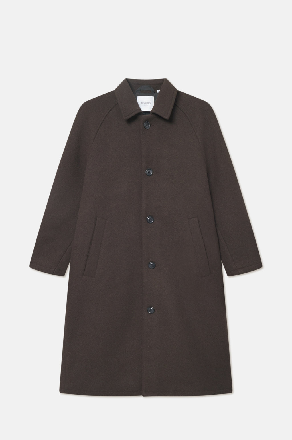 Les Deux Michael Solid Wool Coat Delicioso.