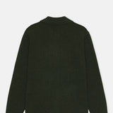 Milano Knit Overshirt Rosin Green