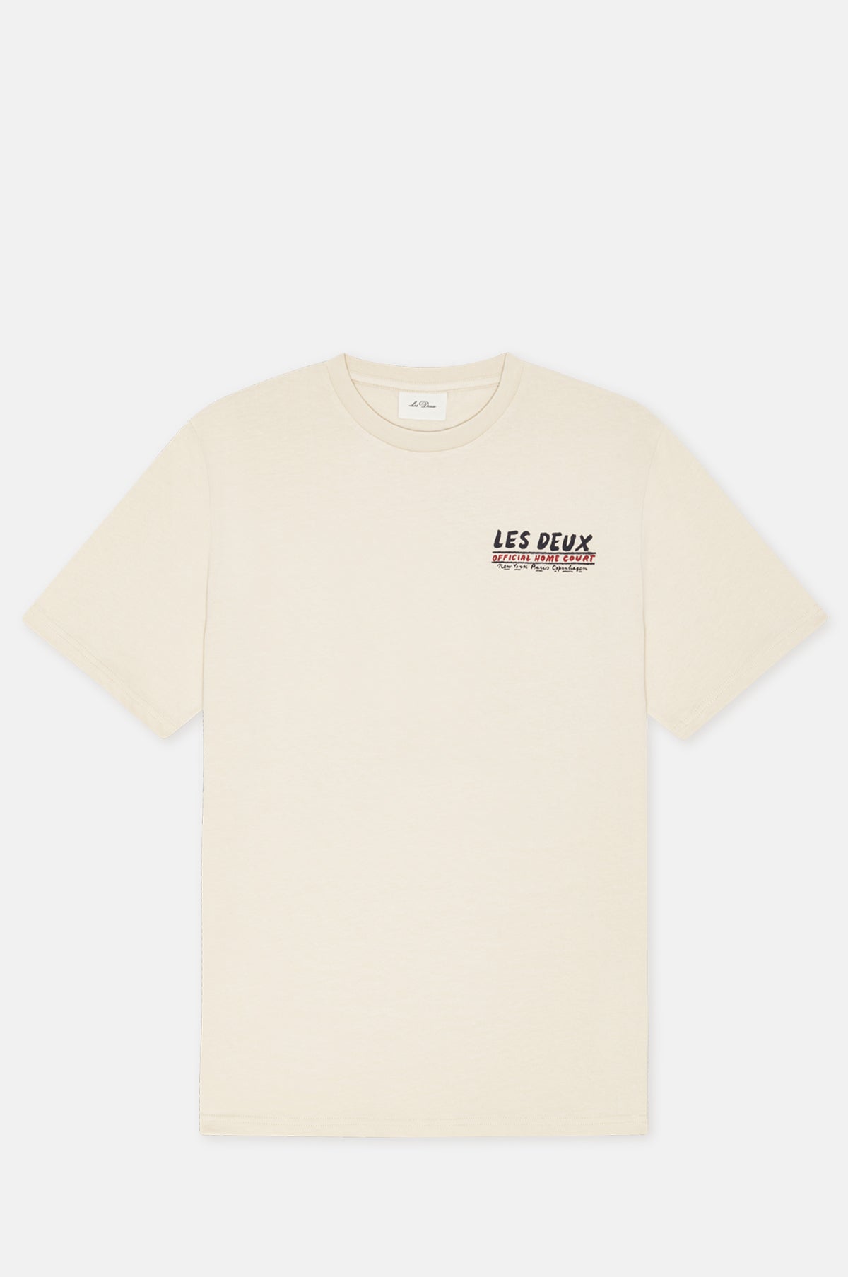 Les Deux Record T-Shirt Ivory.