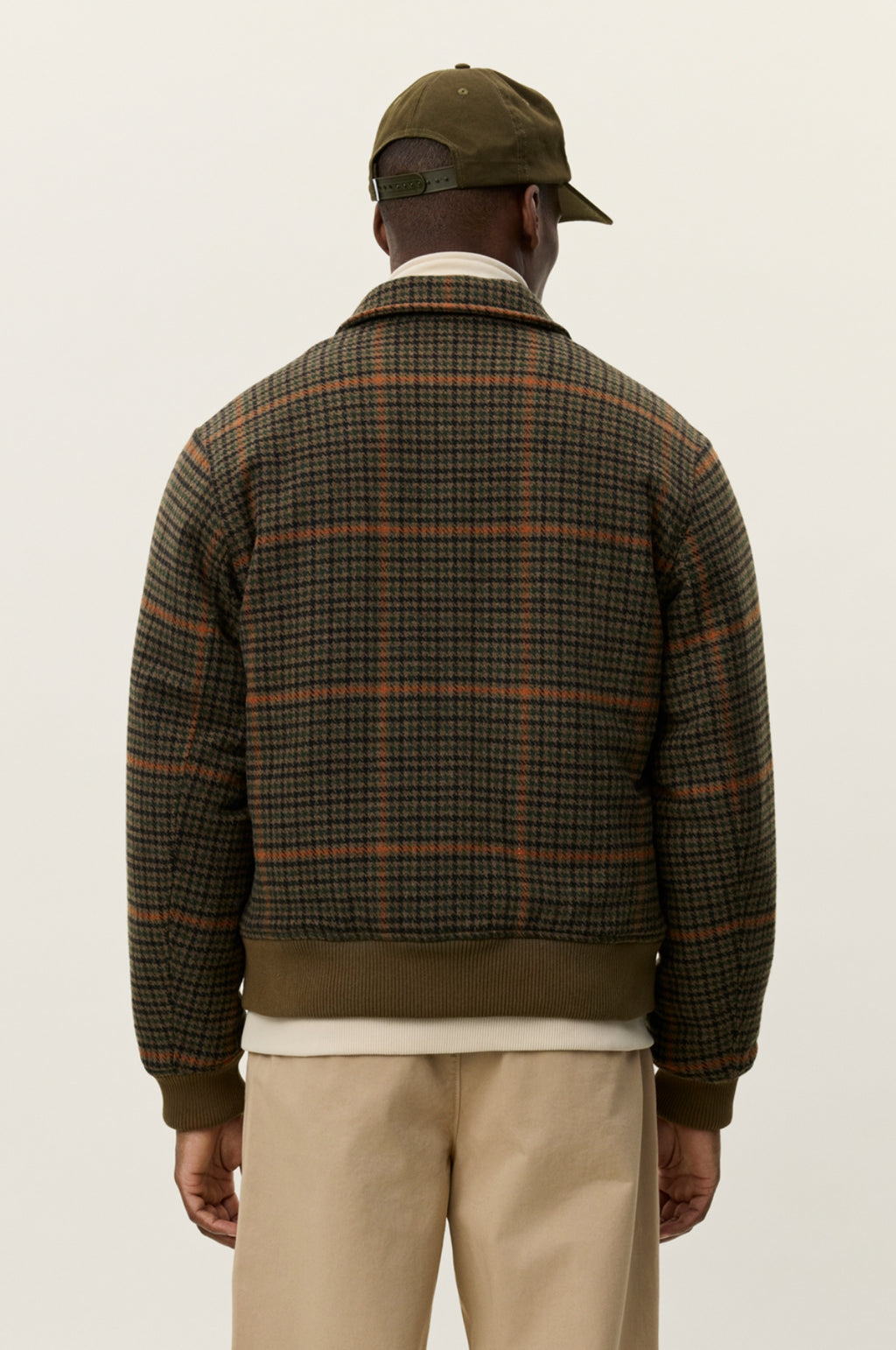 Varsity Houndstooth Jacket Teak