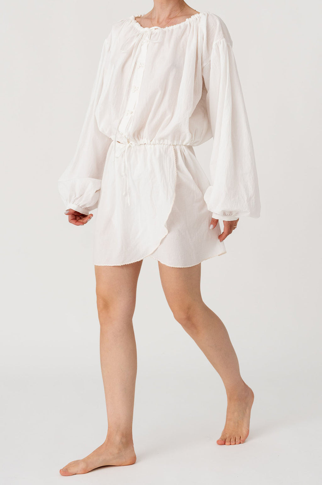 Barbara Blouse White