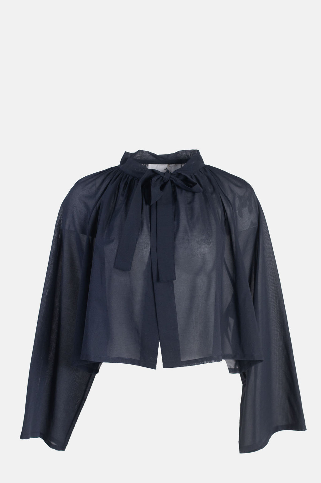 Les Vacances D'Irina Liquid Blouse Navy.
