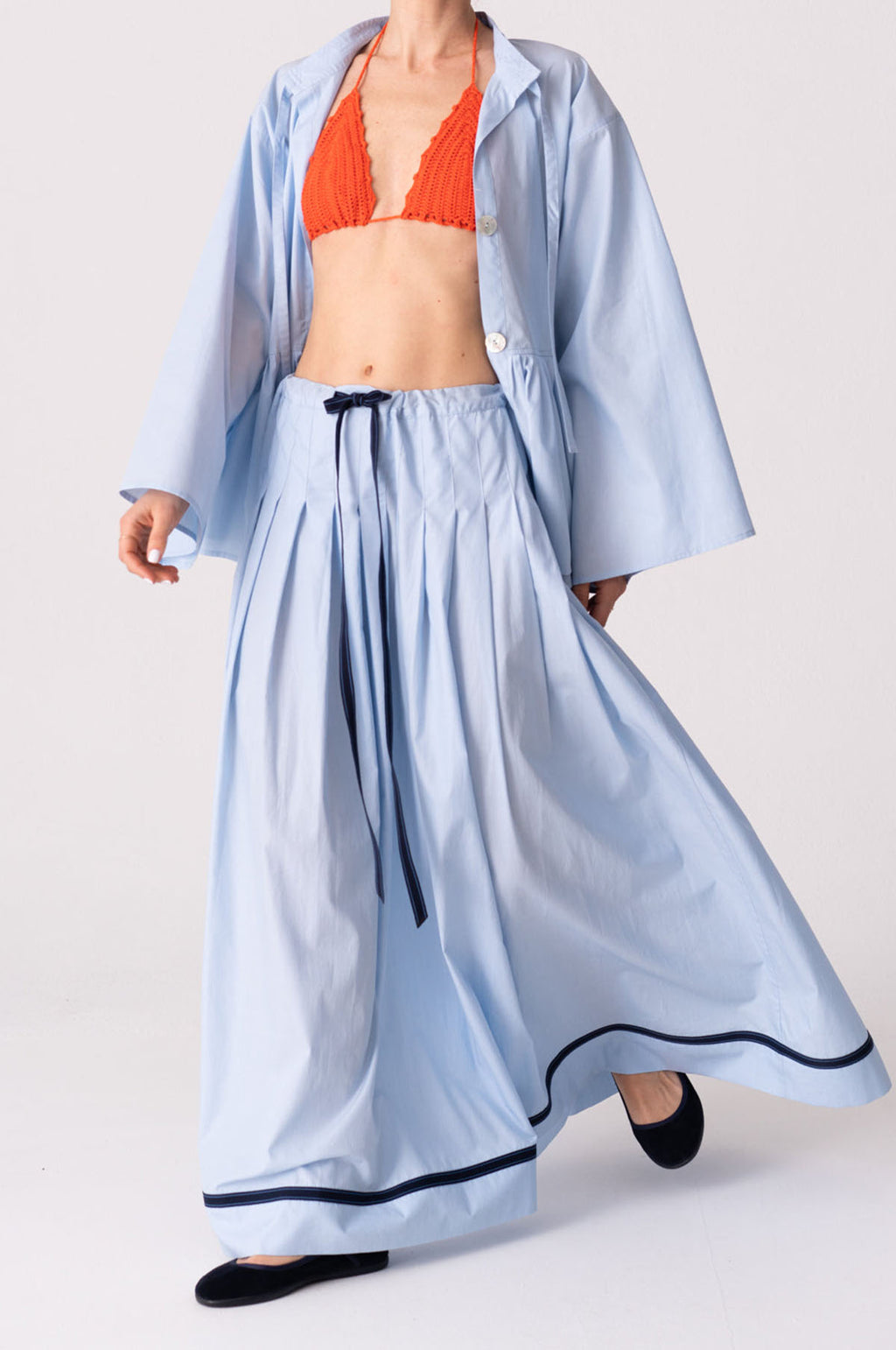 The Blue Skirt
