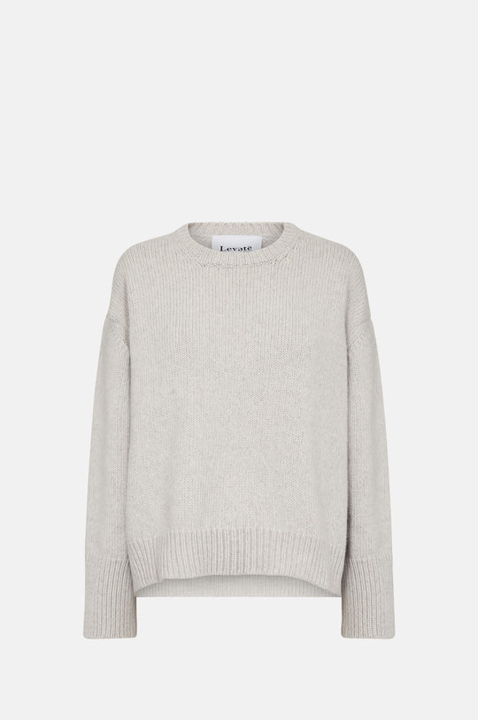 Perle Pullover Rock Grey Melange