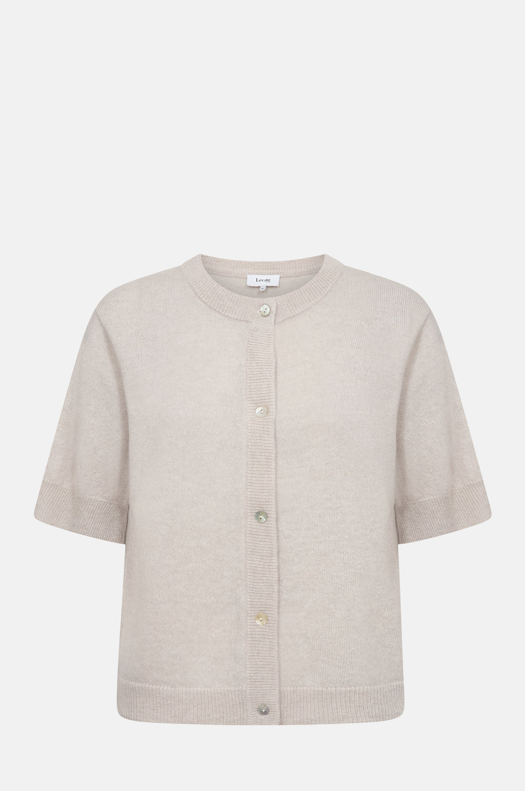 Levete Room Eloise Cardigan Plaza Taupe Mel.