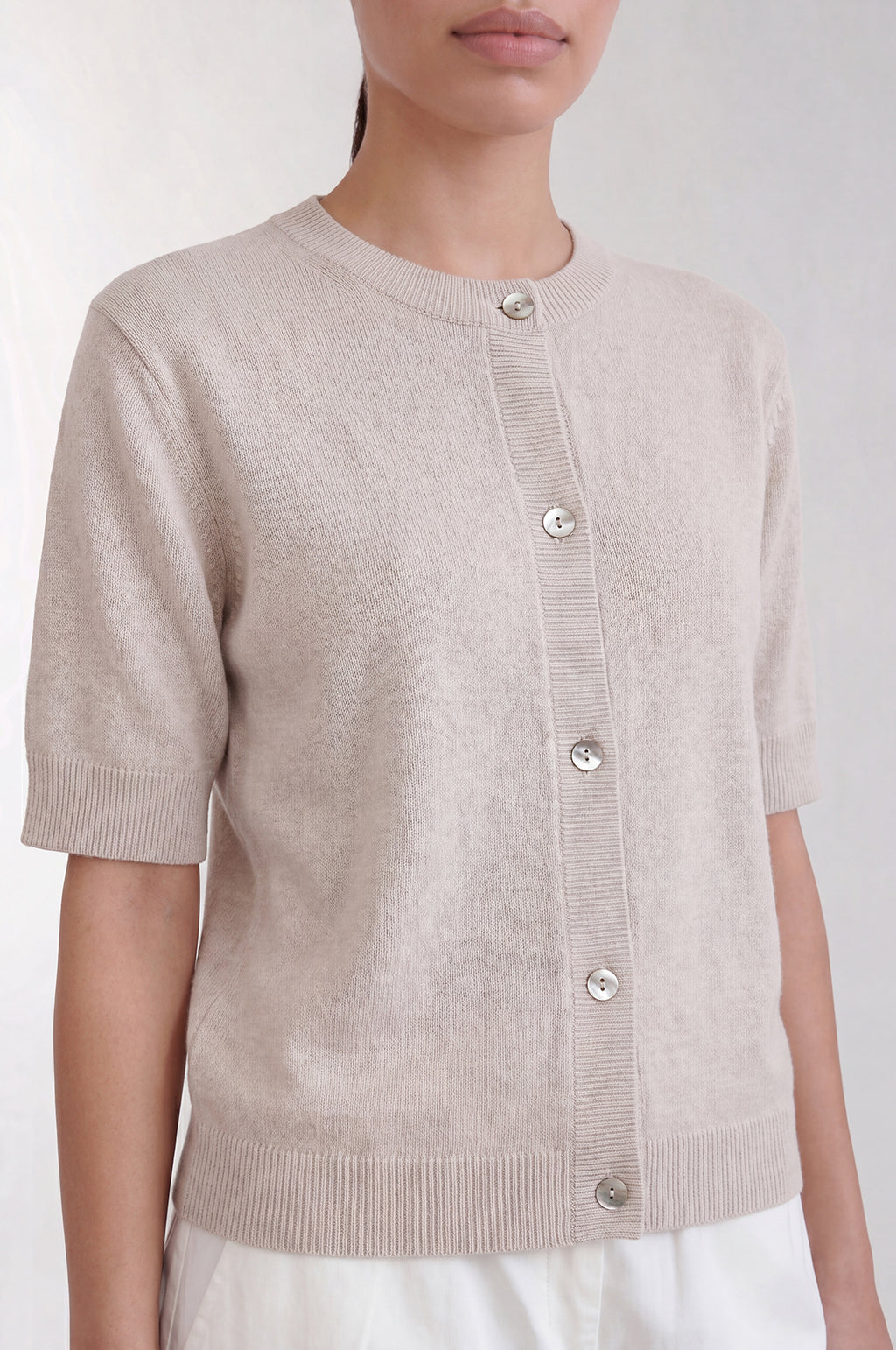 Eloise Cardigan Plaza Taupe Mel