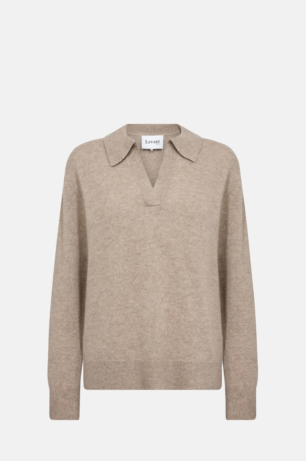 Levete Room Eloise Pullover Aluminium Melange.