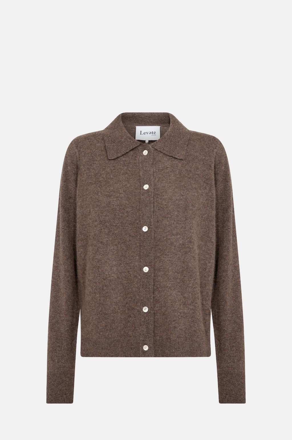 Levete Room Eloise Pullover Coffee Melange.