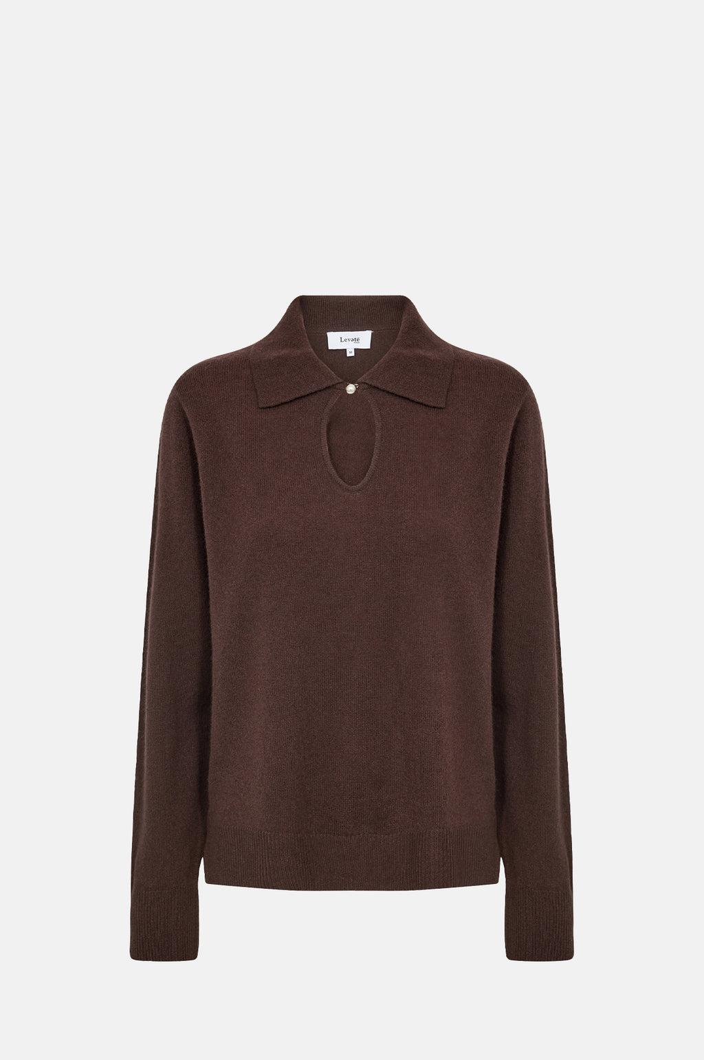 Levete Room Eloise Pullover Hazelnut Melange.