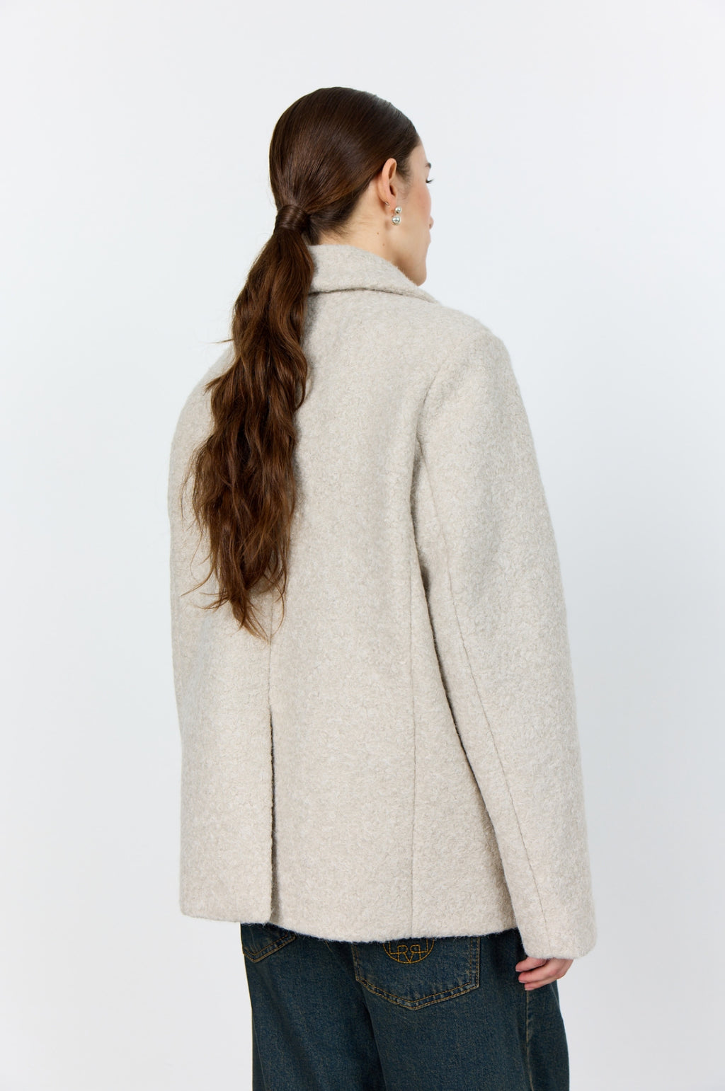 Kammy Blazer Silver Cloud Combi