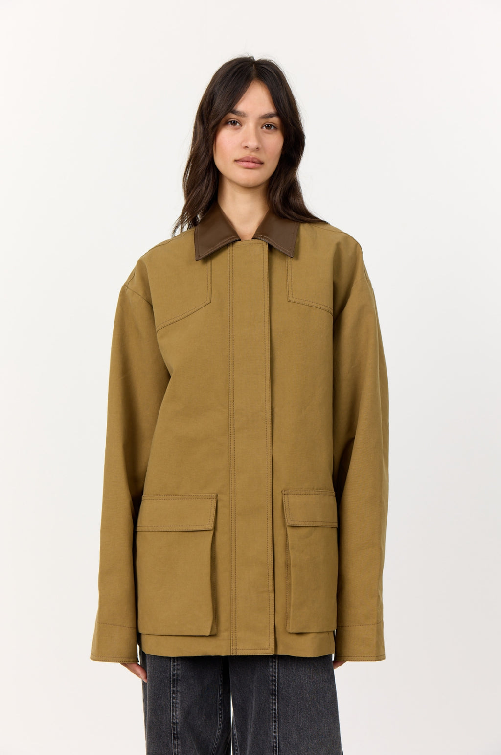 Maggie Jacket Gothic Olive Combi