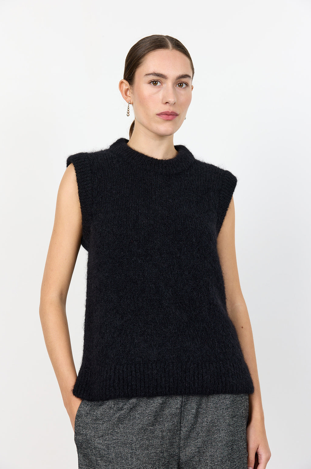 Noreen Waistcoat Black